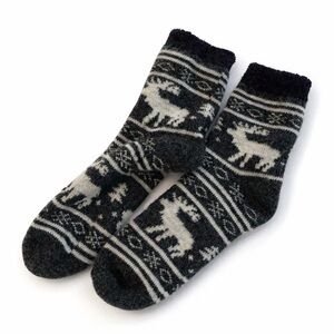 Cozy Nordic-Style Winter Socks